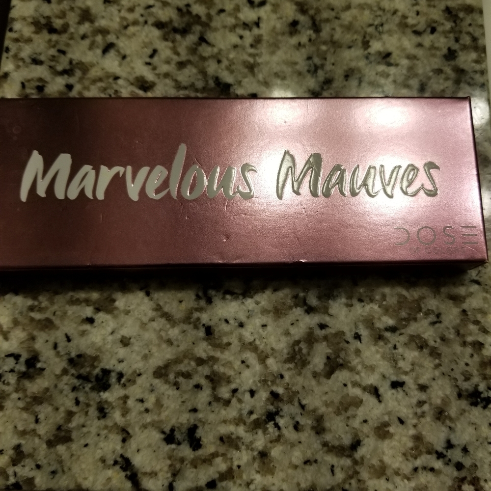 Mauve  colored eye shadow